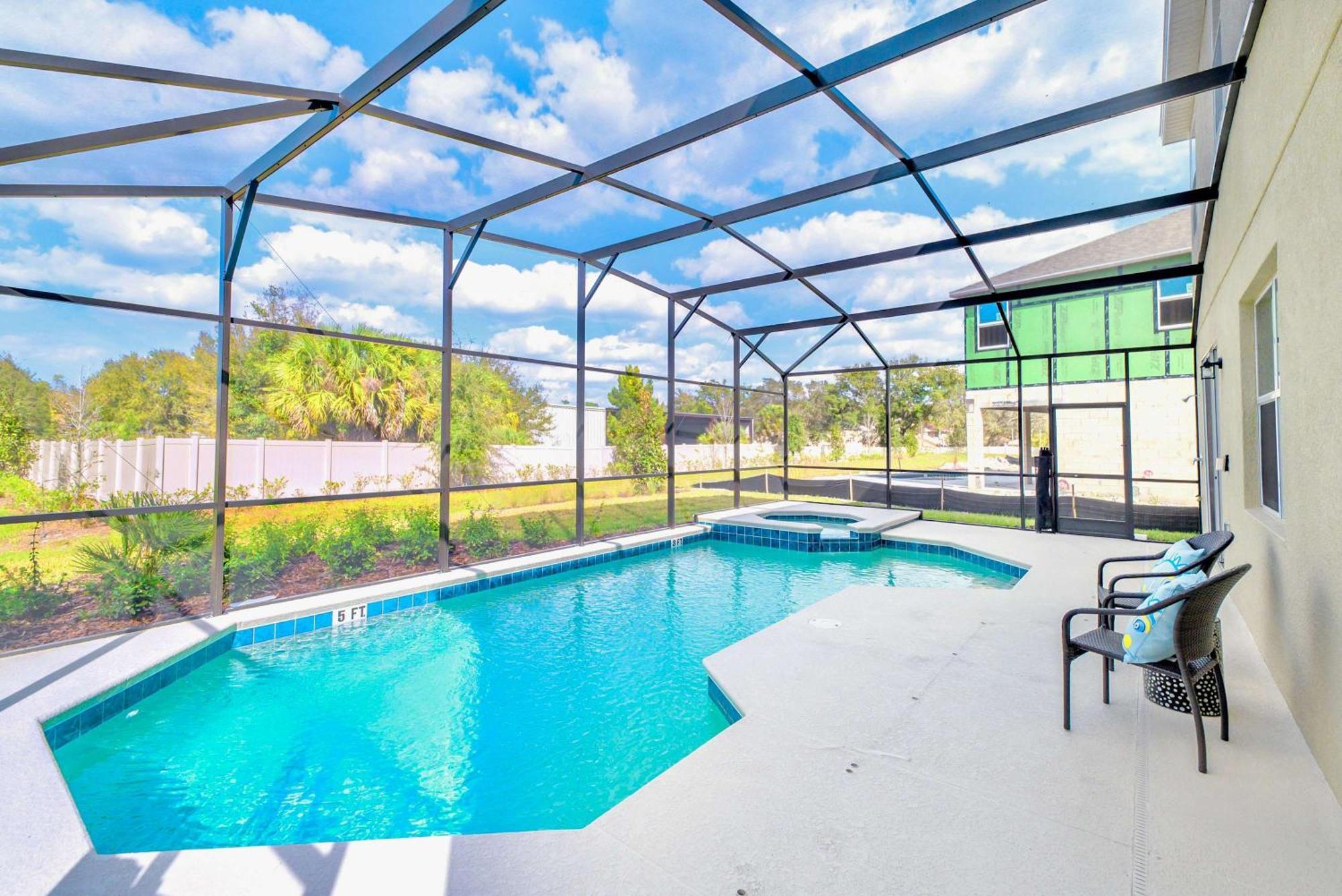 8Br Family Home With Pool And Hot Tub Kissimmee Exteriér fotografie
